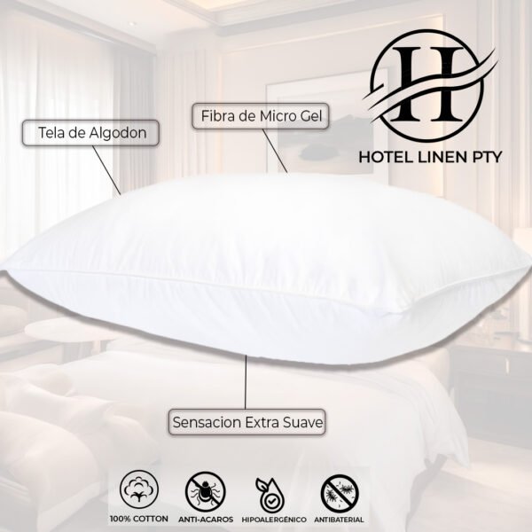 Almohada hotelera