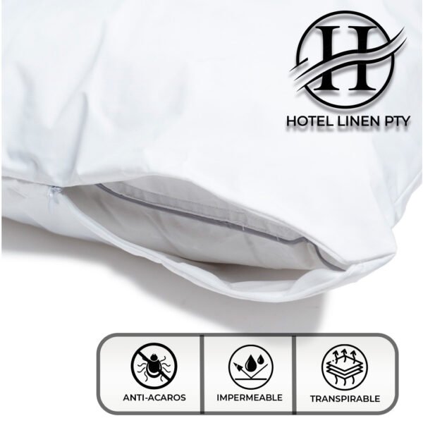 Protector de almohada impermeable